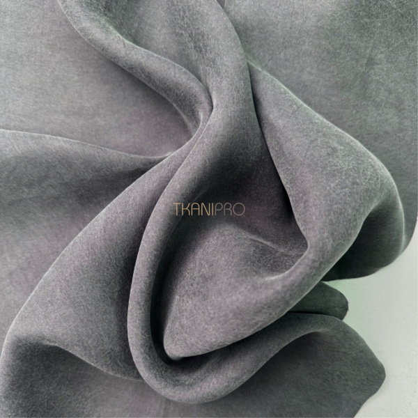 Вискоза софт крэш цвет серый, арт. KM3025-19