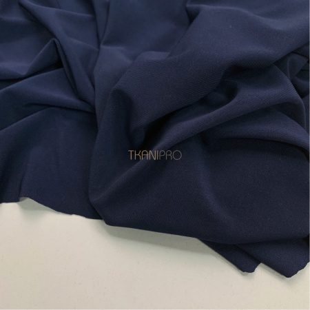 Трикотаж масло стрейч, арт. MD2026-9 цвет синий