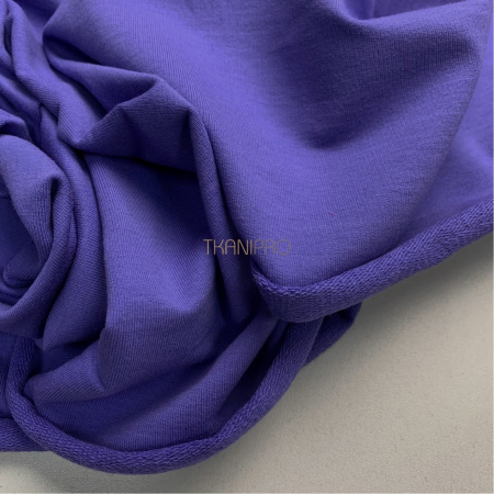 Футер 2 нитка петля, арт. DF3710-12 цвет фиолетовый