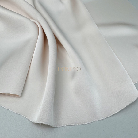 Сатин двухсторонний, арт. SK3102-7 цвет кремовый