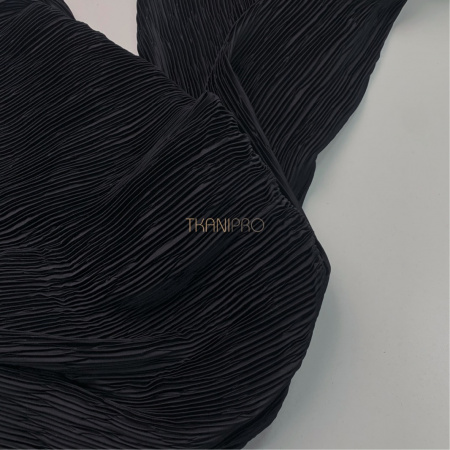 Плиссе жатка, арт. PLS1904-66 цвет черный
