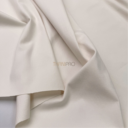 Хлопок твил стрейч цвет ванильный, арт. IKM4402-4