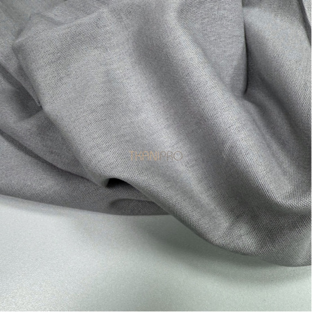 Ткань лён с вискозой цвет серый, арт. L2156-10