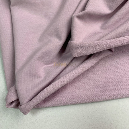 Футер 2 нитка петля, арт. DF3710-13 цвет сиреневый лиловый