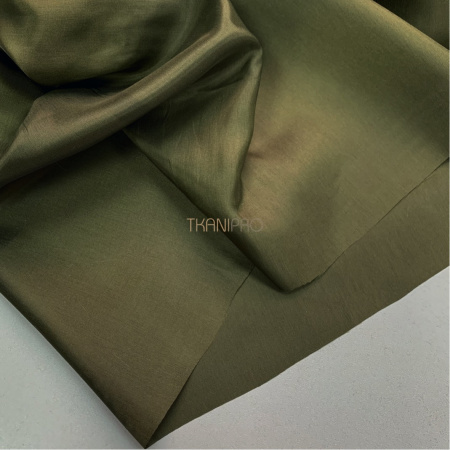 Ткань подкладочная вискоза, арт. IP3018-6 цвет хаки
