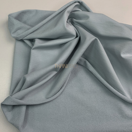 Футер 2 нитка петля, арт. DF3710-6 цвет голубовато серый