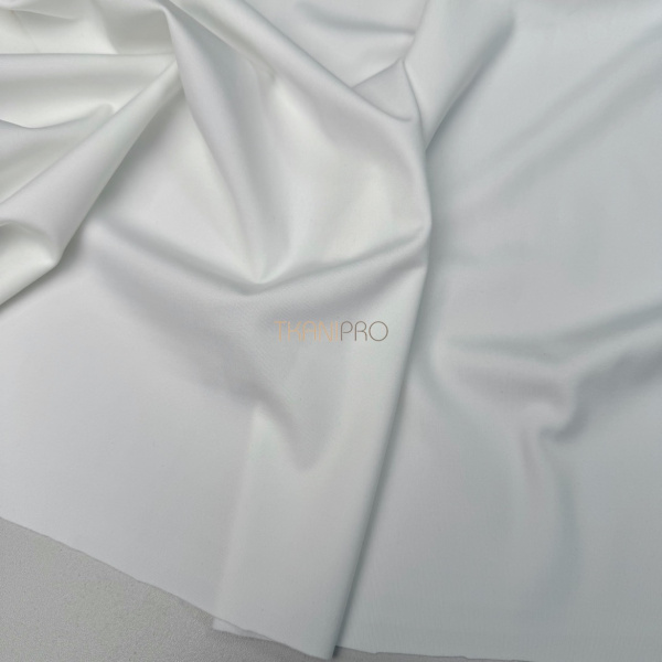 Ткань бифлекс матовый белый, арт. BF5401-1