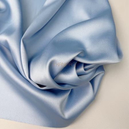 Атлас плотный цвет голубой, арт. A2098-15