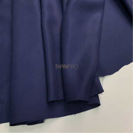 Ткань вискоза костюмная цвет темный синий, арт. BK2043-7