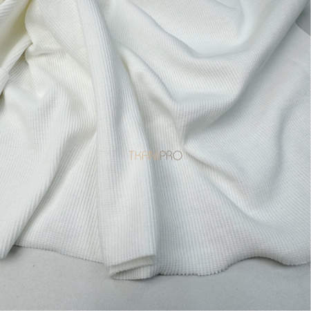 Трикотаж кашкорсе, арт. DW1201-31 цвет молочный