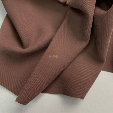 Ткань вискоза костюмная коричневая, арт. BK1045-3