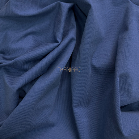 Трикотаж кулирная гладь, арт. DK3551-9 цвет синий