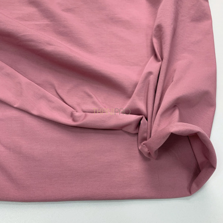 Трикотаж кулирная гладь, арт. DK3551-10 цвет пыльная роза фиолетовый