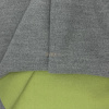 Пальтовая ткань двухсторонняя, арт. KC15D-2 цвет салатовый и серый меланж