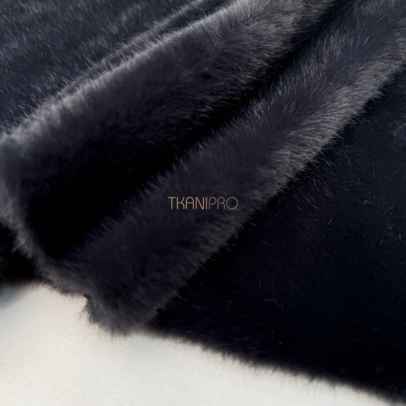 Норка искусственный мех, арт. ON1028-5 цвет синий чернильный