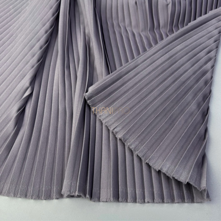Плиссе параллельная складка 1-1 см, арт. PLS3110-23 цвет серый антрацитовый