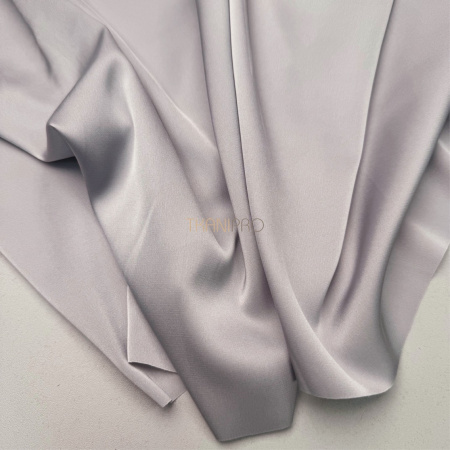 Шелк искусственный цвет серый лиловый, арт. S2136-20