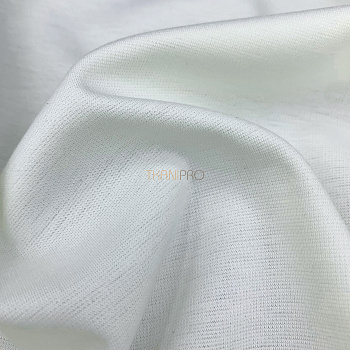 Мерные лоскуты Трикотаж джерси цвет белый, арт. D2032-1