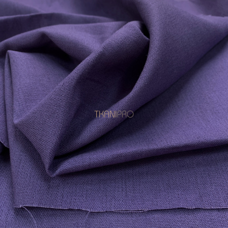 Ткань лён с вискозой цвет фиолетовый, арт. L2148-53