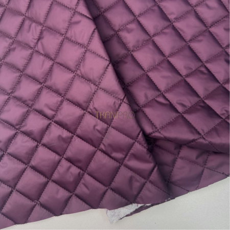 Стеганая ткань на синтепоне цвет фиолетовый, арт. PS2120-88