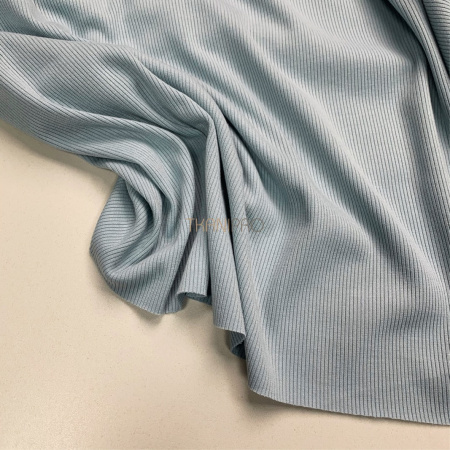 Трикотаж Кашкорсе с вискозой, арт. DW1960-13 цвет голубой