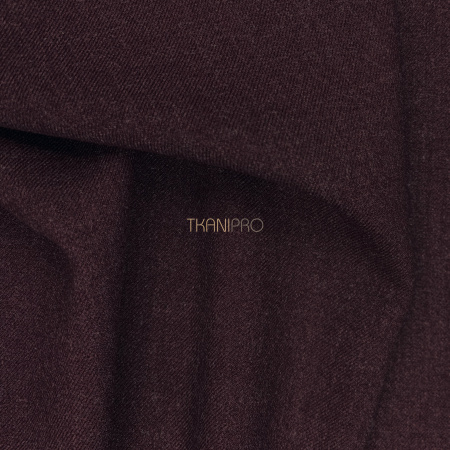 Костюмная плотная ткань цвет бордовый марсала, арт. KD1967-1