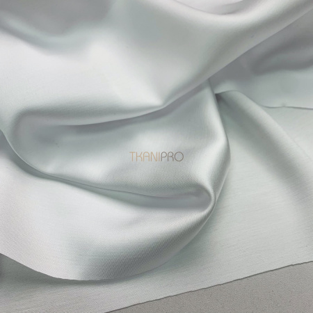 Сатин вискоза, арт. SK2001-1 цвет белый