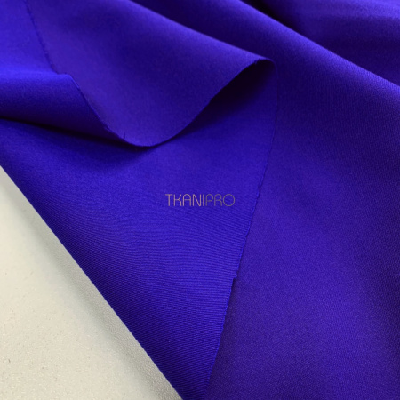 Костюмная ткань с вискозой цвет синий электрик, арт. K1938-25