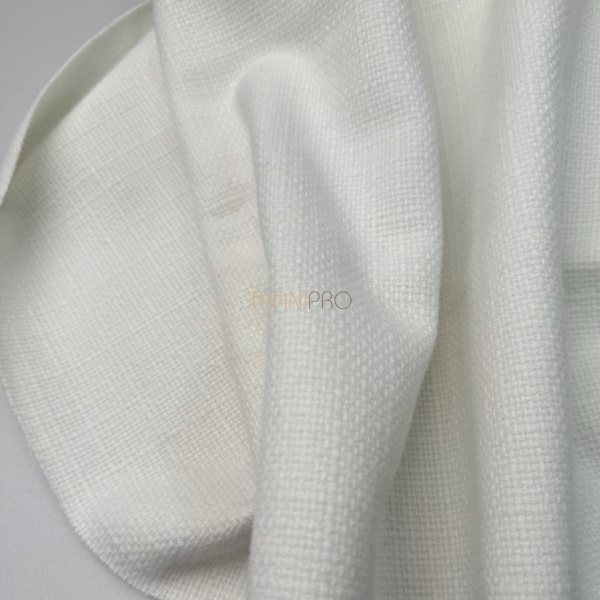 Костюмный твид цвет молочный, арт. CT1740-1