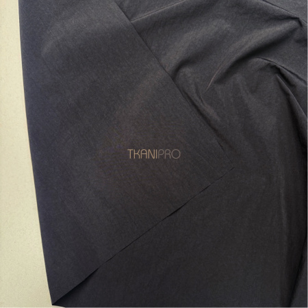 Ткань из нейлона крэш цвет черный, арт. PL4301-7