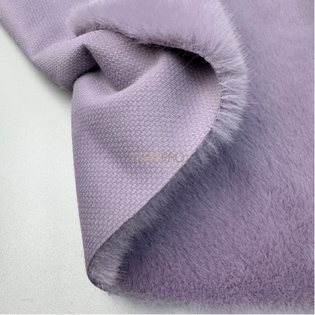 Норка искусственный мех, арт. ON1028-15 цвет фиалковый фиолетовый