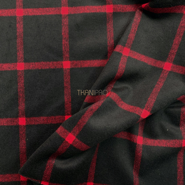Пальтовая ткань клетка, арт. KP6571-6