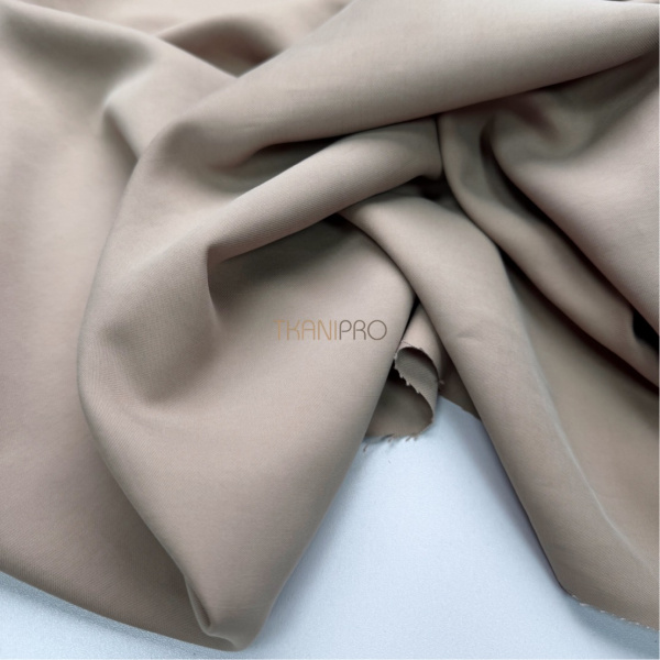 Ткань вискоза костюмная цвет серо-бежевый, арт. BK1049-3