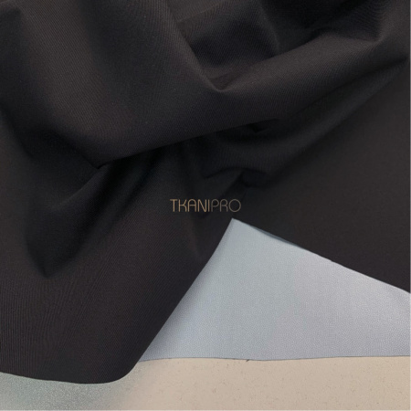 Плащевая ткань на мембране, арт. PL0001-30 цвет черный