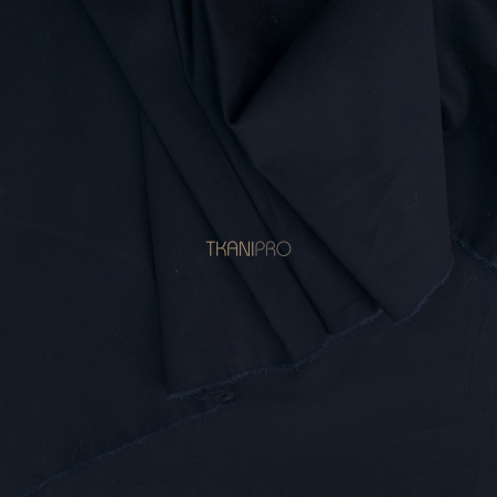 Хлопок поплин стрейч, арт. TC2032-25 цвет темный синий Хлопок поплин стрейч, арт. TC2032-25 цвет темный синий