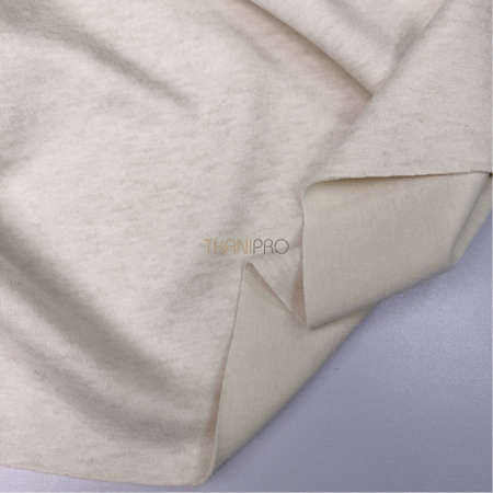 Трикотаж с шерстью цвет бежевый меланж, арт. WD7001-1