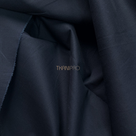 Хлопок поплин стрейч, арт. TC2032-25 цвет темный синий Хлопок поплин стрейч, арт. TC2032-25 цвет темный синий