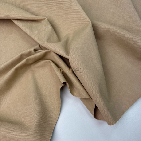 Хлопок твил плотный цвет кэмел, арт. IKM3005-26