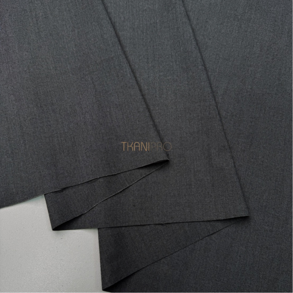 Костюмная поливискоза твил цвет серый графит, арт. KL2053-5