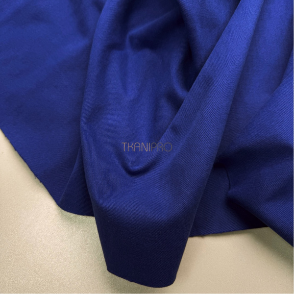 Хлопок твил плотный, арт.  IKM3001-14 цвет электрик