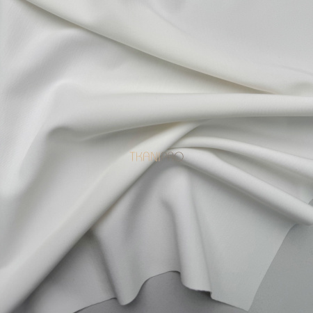 Костюмная ткань с вискозой цвет молочный, арт. K1950-1