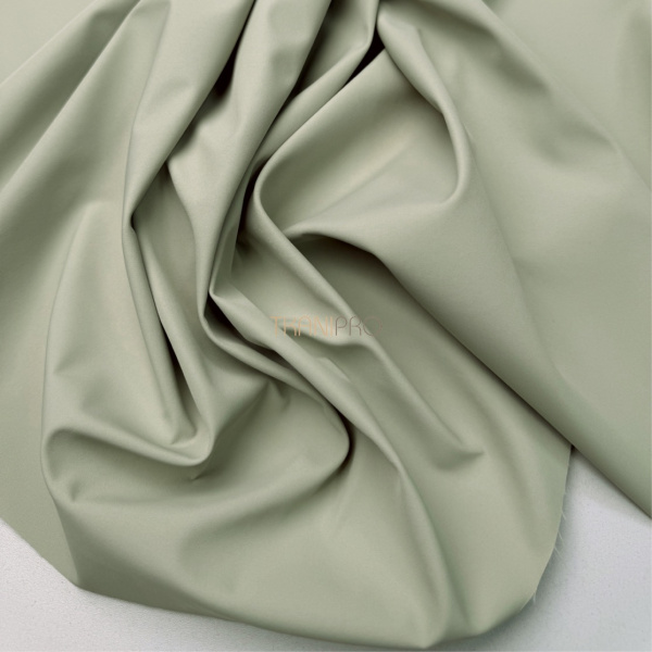 Плащевая ткань пич бондинг, арт. PL3232-158 цвет оливковый