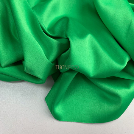 Атлас плотный, арт. A2086-34 цвет салатовый