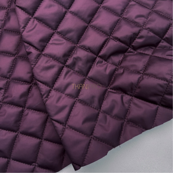 Стеганая ткань на синтепоне цвет фиолетовый, арт. PS2120-88