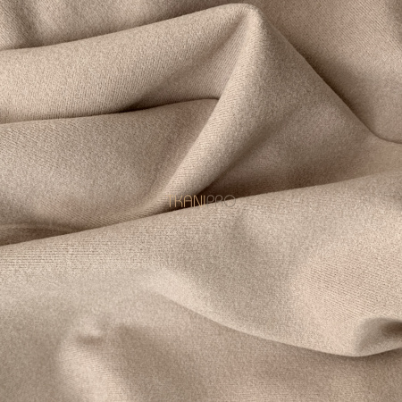 Ткань трикотаж эластичный софт тач, арт. DW1526-14 цвет бежевый
