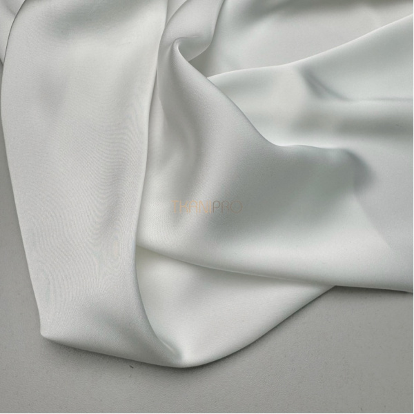 Сатин двухсторонний цвет молочный, арт. SK3104-10