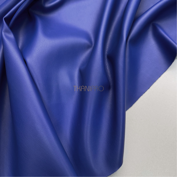 Искусственная кожа на замше цвет электрик, арт. OW1937-8