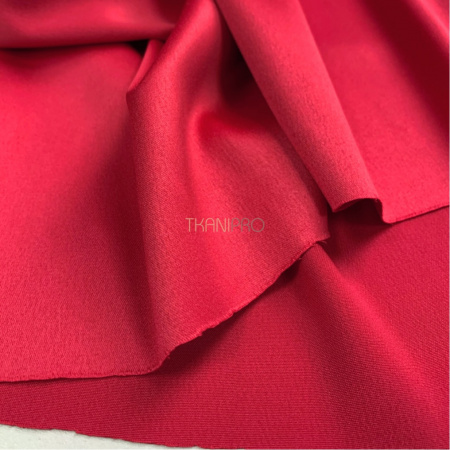 Атлас плотный, арт. A2088-7 цвет красный