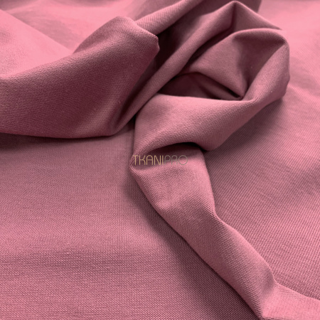 Трикотаж кулирная гладь, арт. DK3551-10 цвет пыльная роза фиолетовый