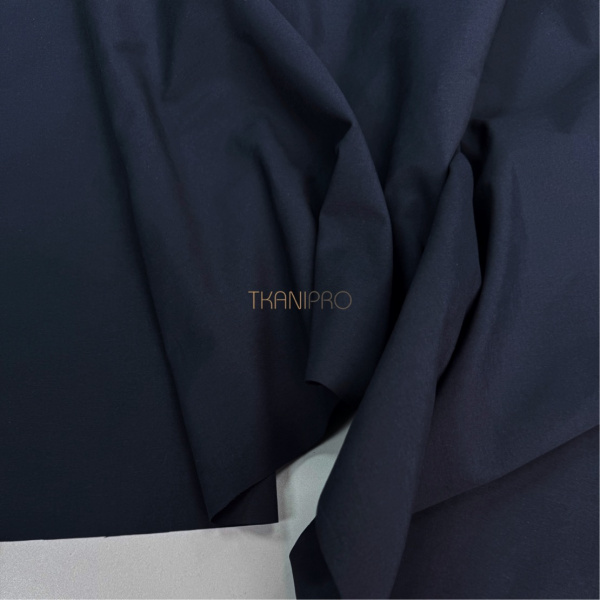 Ткань плащевая с крэш эффектом цвет синий, арт. PL9953-6